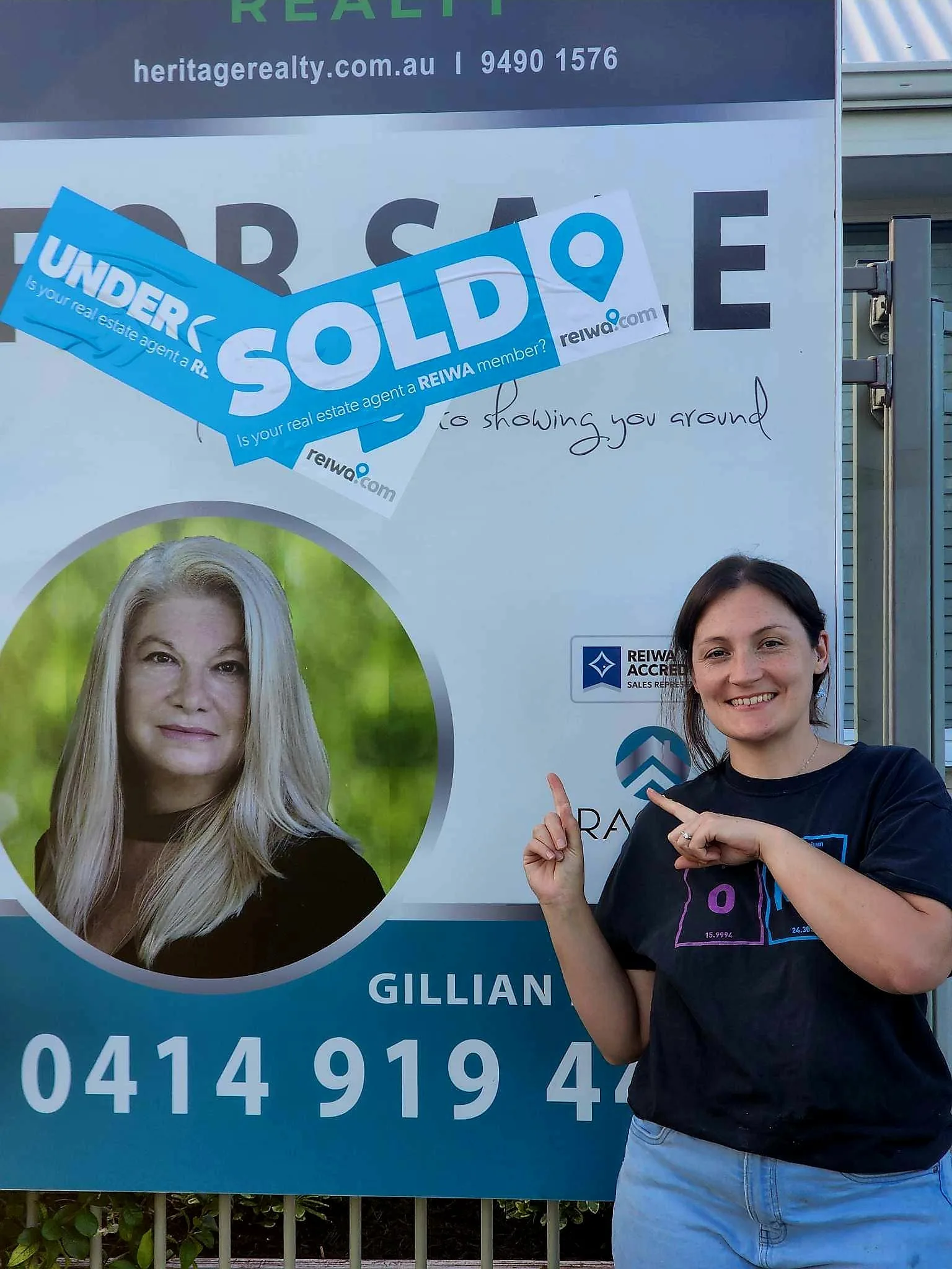 Celebrating a sold home in Southern River